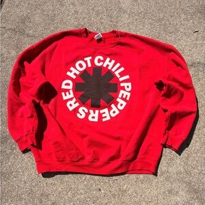 Y2K 2012 RED HOT CHILI PEPPERS Crewneck Sz XXL 27x26